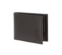 oxmox Leather Cartera Bloqueo RFID Piel natural 11 cm marrón