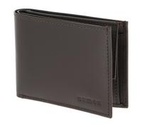 oxmox Leather Cartera Bloqueo RFID Piel natural 11 cm marrón