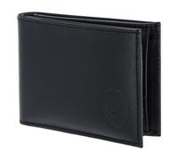 oxmox Leather Cartera Bloqueo RFID Piel natural 11 cm negro