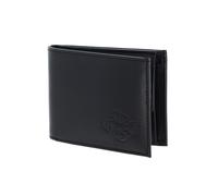 Oxmox Cuero Monedero Leather RFID Protect Pocketbörse Crab 2.0 Embossed Black Negro