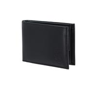 oxmox Leather Cartera Bloqueo RFID Piel natural 11 cm negro