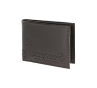 Oxmox Cuero Monedero Leather RFID Protect Pocketbörse Jumping Jack 2.0 Embossed Brown marrón Oscuro