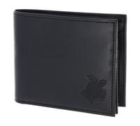 oxmox Leather Cartera Bloqueo RFID Piel natural 12 cm lila