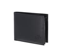 oxmox Leather Cartera Bloqueo RFID Piel natural 12 cm negro