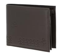 oxmox Leather Cartera Bloqueo RFID Piel natural 12 cm verde
