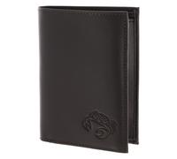 Oxmox Cuero Monedero Leather RFID Protect Kombibörse Crab 2.0 Embossed Brown marrón Oscuro