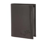 oxmox Leather Cartera Bloqueo RFID Piel natural 13 cm marrón