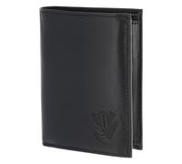 oxmox Leather Cartera Bloqueo RFID Piel natural 13 cm negro
