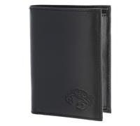 oxmox Leather Cartera Bloqueo RFID Piel natural 13 cm negro