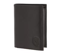 oxmox Leather Cartera Bloqueo RFID Piel natural 10 cm aceituna