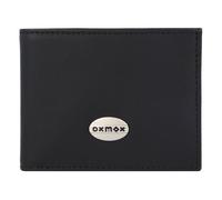 oxmox Leather Cartera Protección RFID Piel 10.5 cm negro