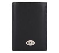 oxmox Leather Cartera Protección RFID Piel 9.5 cm negro