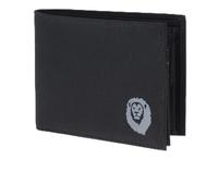 Oxmox Monedero New Cryptan RFID Protect Querscheinbörse Freedom Lion Print Grey Black Negro