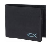 oxmox New Cryptan Cartera Bloqueo RFID 12 cm azul