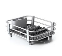 OXO 13229100 - Escurridor de Platos de Aluminio, plástico, Color Gris