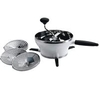 OXO : Food Molino:Triturador Inoxidable Manual A 3 Discos Rotación Esfuerzo Mind