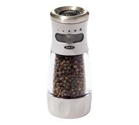 OXO Good Grips 11312500 Molinillo de pimienta contorneado sin desorden, cerámica, gris