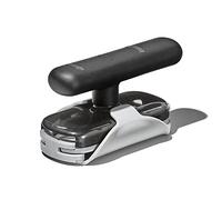 OXO Good Grips Abridor de tarros Giratorio con Base accesoria, Plastic, Negro