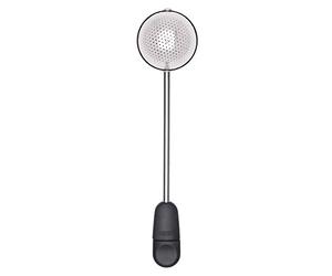 OXO Good Grips Bola infusionadora de té de acero inoxidable con cierre | La apertura de giro hace que sea muy fácil rellenar este infusionador de té con una gran cantidad de hojas sueltas