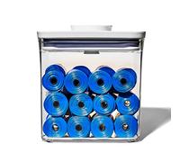 OXO Good Grips - Contenedor POP para mascotas, 2.8 cuartos de galón, ideal para hasta 3 libras de comida para perros o 2 libras de comida para gatos, recipiente hermético para almacenamiento de