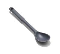 OXO Good Grips - Cuchara de silicona para cocina ideal para remover y servir guisos, talla única, color gris oscuro