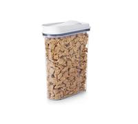 OXO Good Grips INOXO Dispensador de Cereales, Recipiente para Alimentos con Tapa de Acero Inoxidable y Capacidad de 4.2 litros