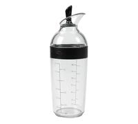 OXO Good Grips, Dispensador grande de aliño para ensaladas con dosificador, 350 ml, color negro