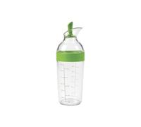 OXO Good Grips, Dispensador grande de aliño para ensaladas con dosificador, 350 ml, color verde