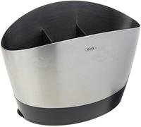 OXO Good Grips Escurridor de cubiertos y portautensilios de cocina de acero inoxidable