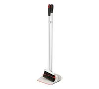 OXO Good Grips Kit de escoba y recogedor compacto, color blanco