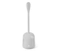 OXO Good Grips Kit de escobilla y escobillero para inodoro, color gris