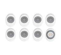 OXO Good Grips - Mini Clips magnéticos (8 Unidades), Color Blanco y Gris