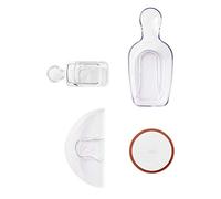 OXO Good Grips POP Accessories - Juego de 4 piezas para hornear, plástico, transparente