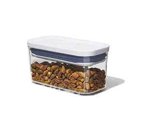 OXO Good Grips POP Contenedor - Almacenamiento hermético y apilable de alimentos - 0,4 l para levadura en polvo y mucho más, Transparente