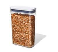 Oxo Good Grips POP Contenedor - Almacenamiento Hermético y Apilable de Alimentos - 1.8 l para Snacks y Mucho Más, Transparente