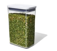 OXO Good Grips x Contenedor Pop 5,7 l para Alimentos para Mascotas y Mucho más, Inoxidable, 2. 6L