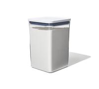 OXO Good Grips POP Contenedor - Almacenamiento Hermético y Apilable de Alimentos, Transparente, 4.2 L para Harina y Mucho Más