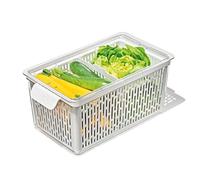 OXO Good Grips Produce Saver - Cubo grande, 35.1 x 18.8 x 15.5 cm, color blanco