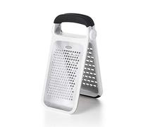OXO Good Grips Rallador de cocina profesional doble, acero inoxidable, para cítricos