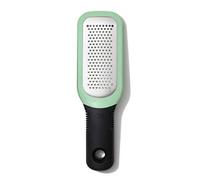 OXO Good Grips - Rallador de cocina verde de acero inoxidable, ideal para rallar cúrcuma, ajo o jengibre