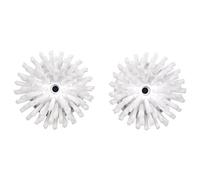 OXO Good Grips Recargas para cepillo dispensador de jabón | Cerdas de nylon resistentes para suciedad difícil, Seguro para utensilios antiadherentes, Paquete de 2 para recambios cómodos