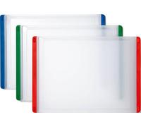 OXO Good Grips-Juego de 3 Tablas de Cortar para Uso Diario, Verde, Rojo, Set 3 Pieces, 3