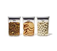 OXO Good Grips - Set de 3 recipientes POP redondos mini