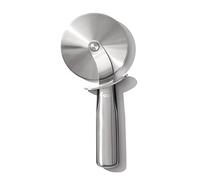 OXO Steel Cortapizzas | La rueda grande de acero inoxidable de 10 cm puede cortar capas gruesas o finas