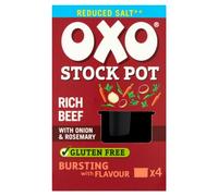 Oxo Stock Pots - Juego de 4 sales, reducidas, 80 g