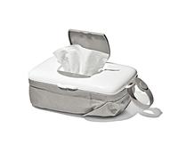 OXO Tot On the Go - Dispensador de toallitas con bolsa para pañales, color gris