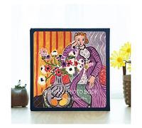 OXOLAMRIN Álbum de Recortes, Álbum de Fotos Autoadhesivo DIY Multicolor Múltiples tamaños(03,40 Black Cards-Small)