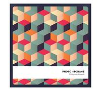 OXOLAMRIN Álbum de Recortes, Álbum de Fotos DIY con Pegamento (20-40 Hojas)(A,40 Sheets/Black Paper)