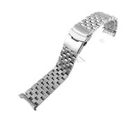 OXOLAMRIN cinturón de metal de acero inoxidable, Ajuste de correa de reloj de 20 mm y 22 mm(22mm)