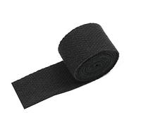 OXOLAMRIN Correa de Nailon, Correa de Correas for Bolsos, sillas, manijas, poliéster, algodón, Varios tamaños Multicolores(Black,20mm x 5Yards)